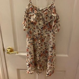 AE white floral dress